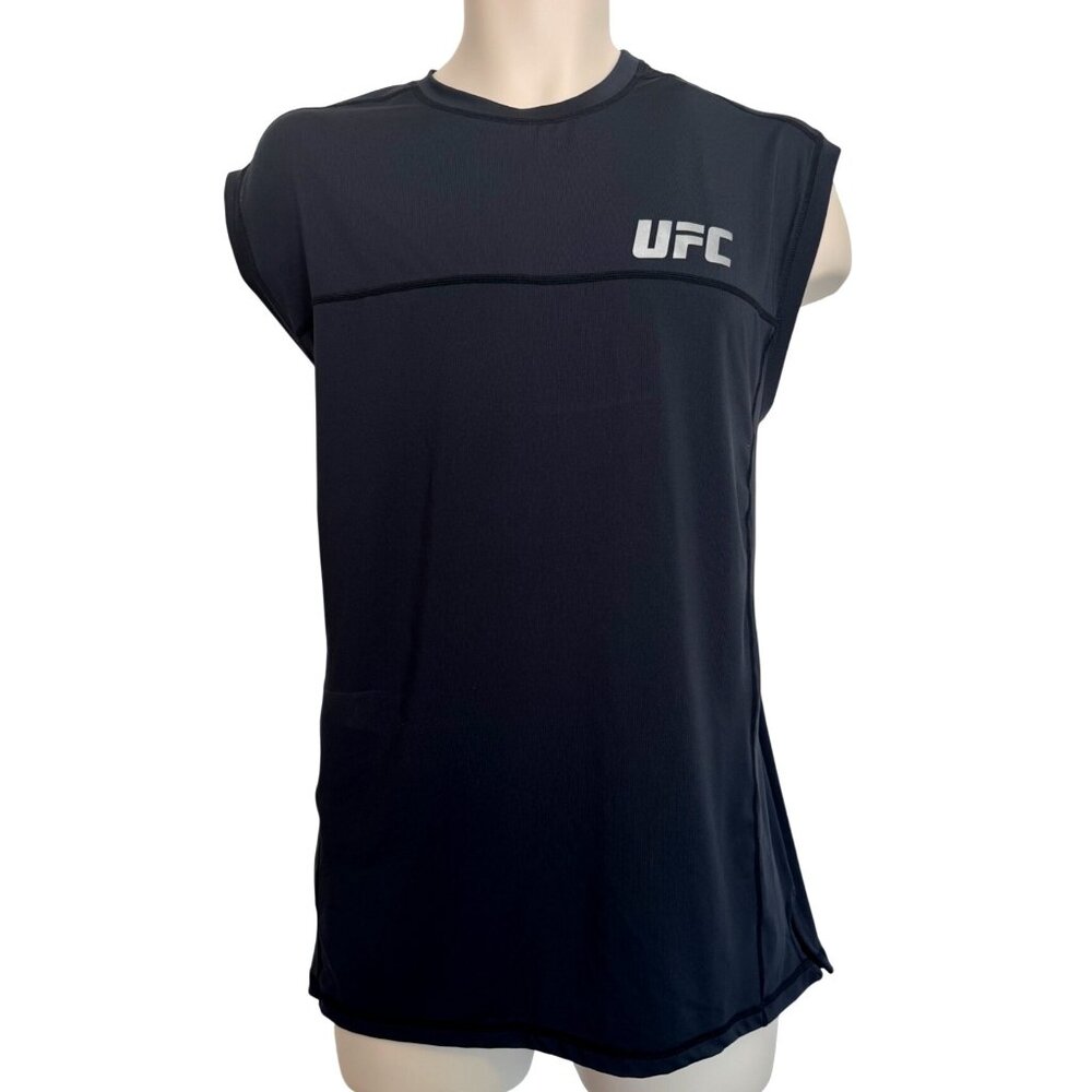 UFC Size XL Black Sleeveless NWT Tank Shirt Top